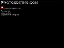 Tablet Screenshot of photoediting.com